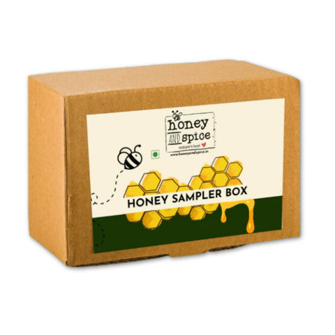 Home honey sampler gift box