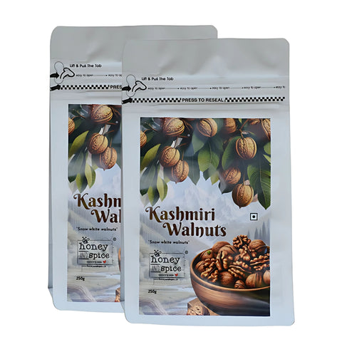 Twin packs of Kashmiri Walnuts 250g
