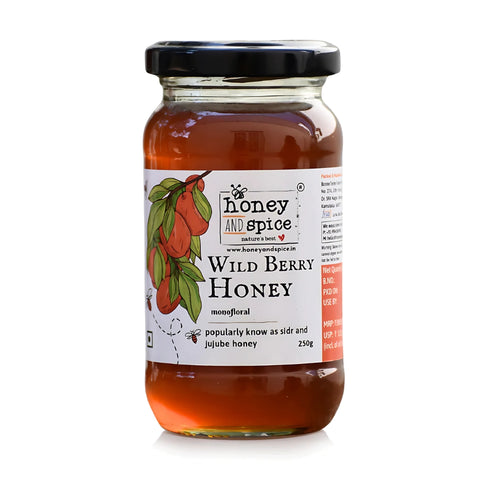 Jar of Wild Berry Honey 250g