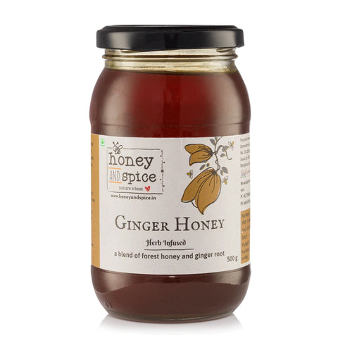 Ginger Honey jar of 500 g