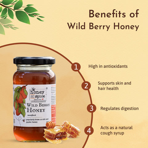 Benefits of wild Berry Honey