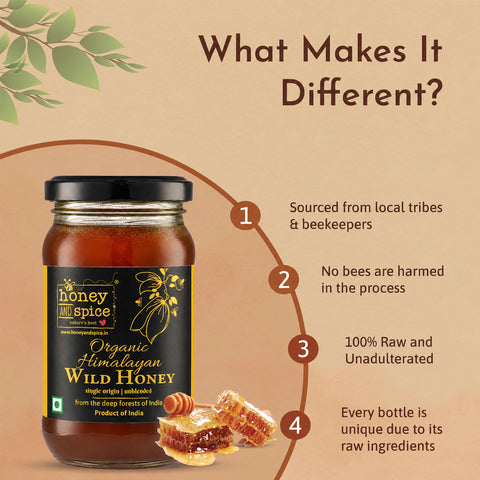 Organic Himalayan Wild Honey