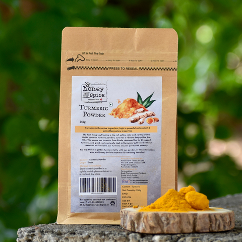Turmeric Pouch – farm-fresh turmeric powder with GI tag