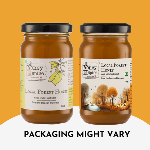 Combo of Local Forest Honey 250g glass jar
