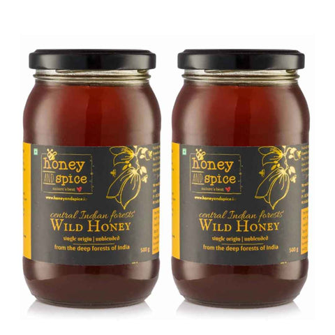 Combo of Wild Honey 500 g jar