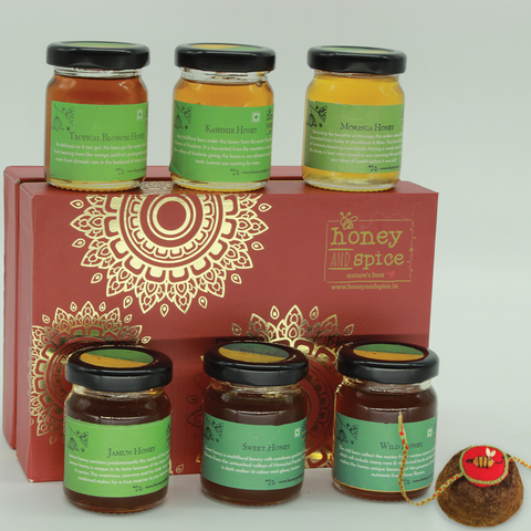 Assorted Honey Collection for Raksha Bandhan
