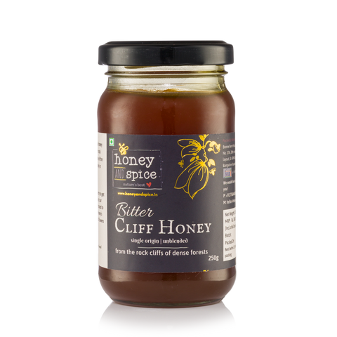 Bitter Cliff Honey jar of 250 g