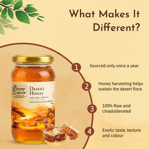 Desert Honey - Nectar from Khejri and Acacia trees