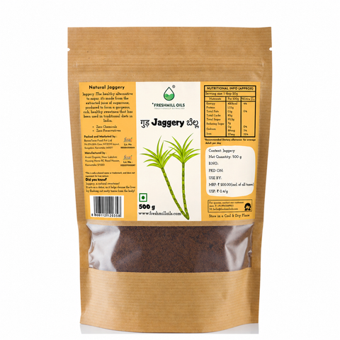 Jaggery (Unrefined cane sugar)