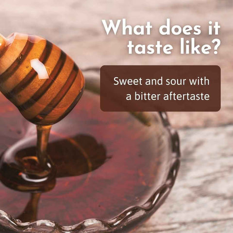 What Jamun Honey tastes like – sweet and sour honey with a mild astringent flavor