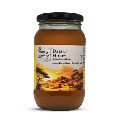 Desert Honey jar of 500g.