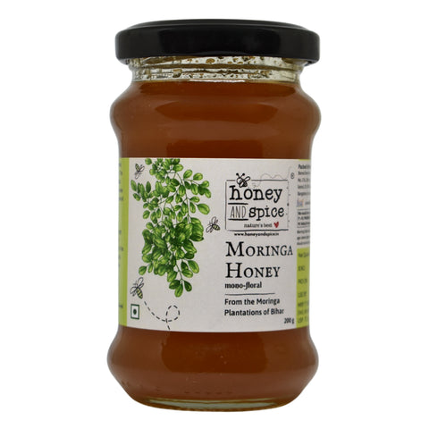 Moringa Honey jar 250g – with white background