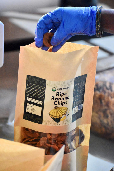 Sweet Banana Chips 250gm - Kerala's Coconut Oil Delight