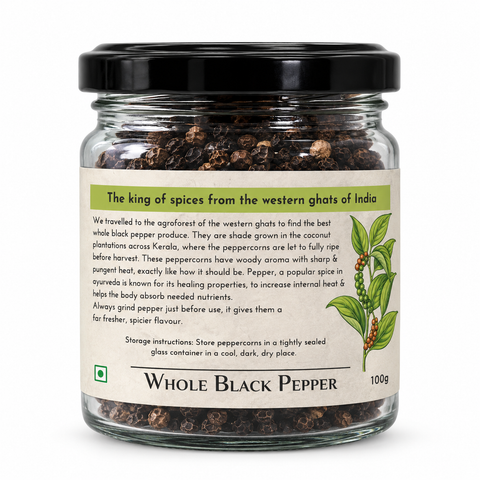 Whole Black Pepper