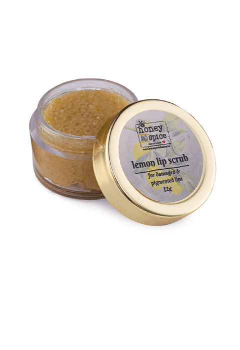 Lemon Lip Scrub (Beeswax based) 12gm