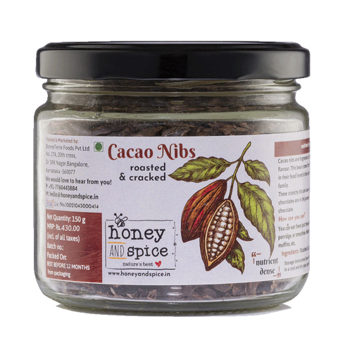 Cacao Nibs Roasted & cracked jar
