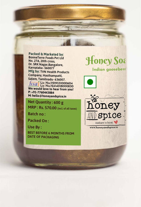 Honey Soaked Amla