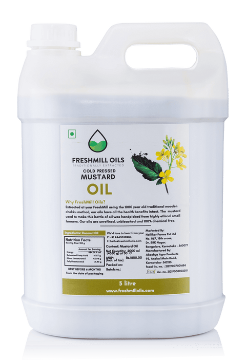 Cold Pressed Mustard Oil