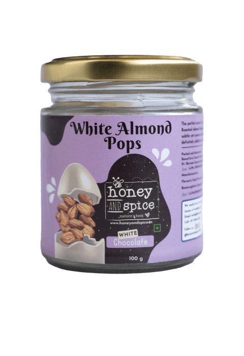 White Almond Pops 100g