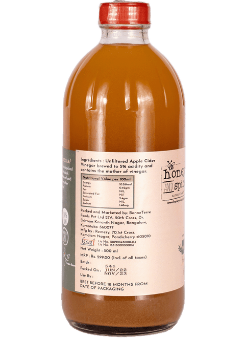 Apple Cider Vinegar With The Mother 500ml