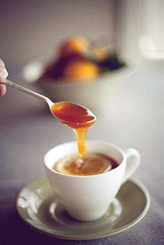 Honey added to tea – natural immune booster and soothing sweetener