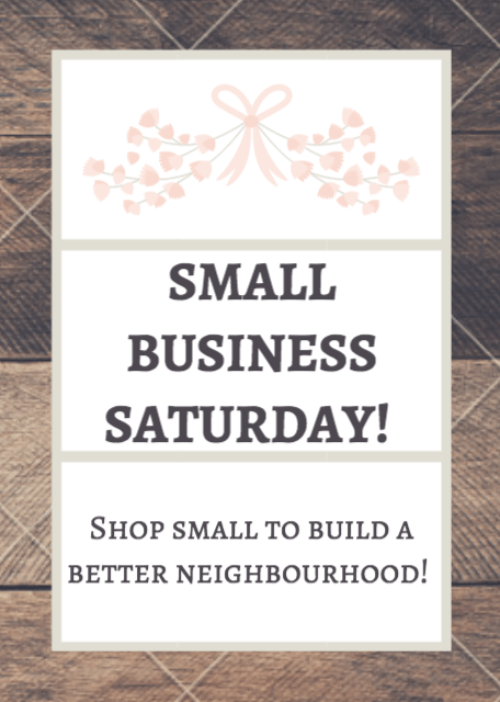 Honey and Spice celebrates Small Business Saturday!