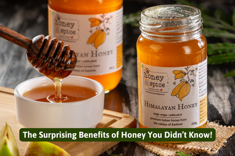 the best Himlayan honey from honey and spice