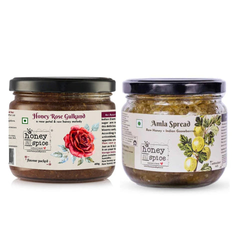Rose Gulkand + Amla Spread