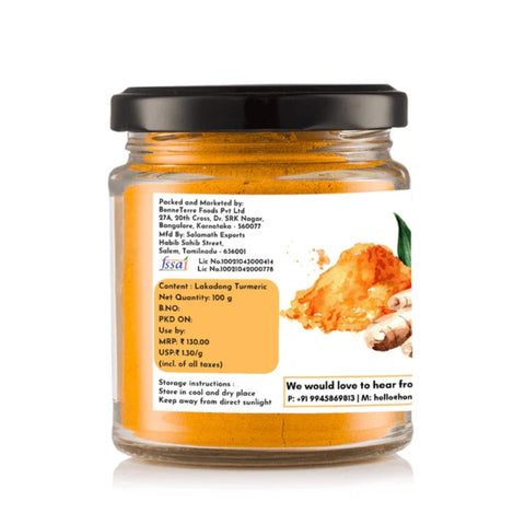 High Curcumin Turmeric Powder