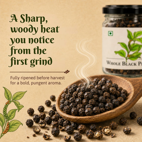 Whole Black Pepper