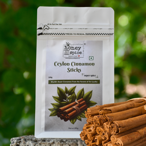 Ceylon Cinnamon Sticks 50gm (Copy)