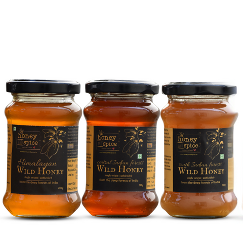 Wild Honey Combo (Pack of 3)