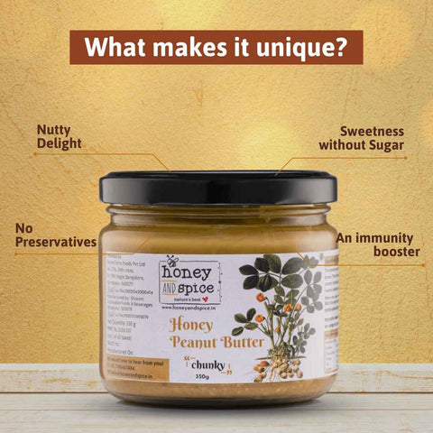 Honey Peanut Butter 350g