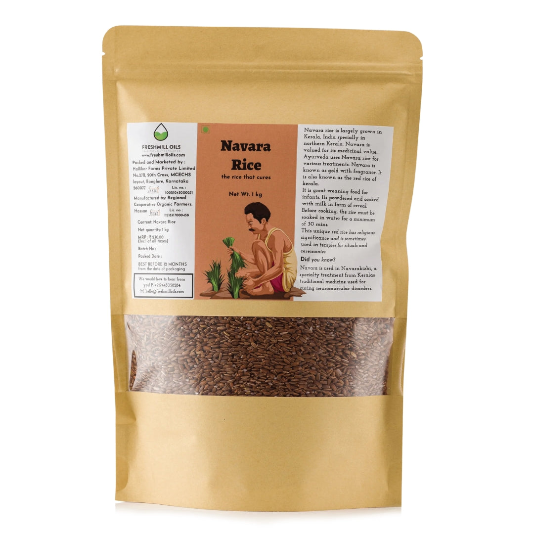 Navara Rice Facial Organic Navara Rice – Honey and Spice