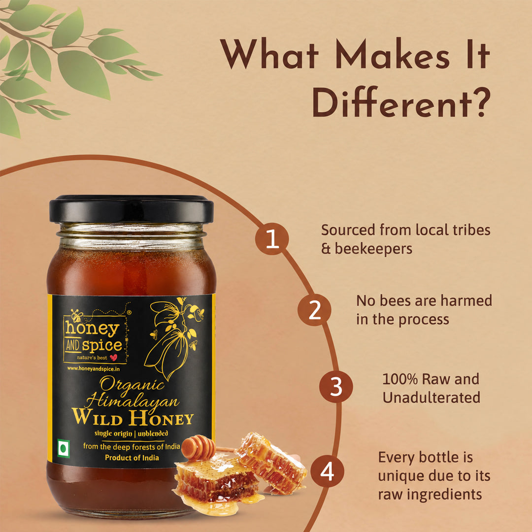 Organic Himalayan Wild Honey