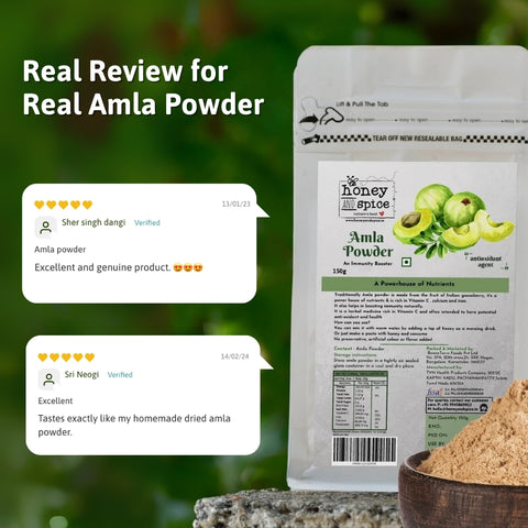 Amla Powder - Loaded with Vitamin C ( Sourced from Salem)