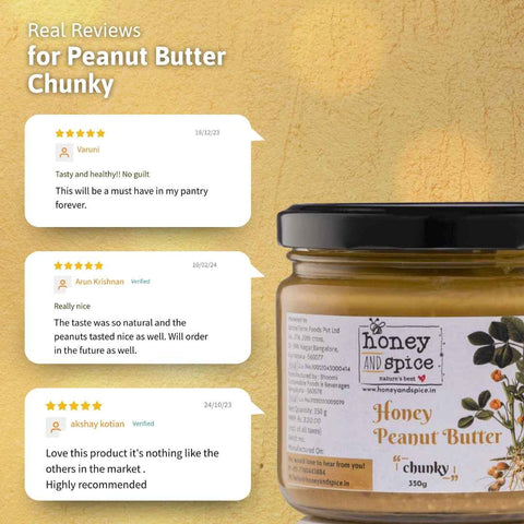 Honey Peanut Butter 350g