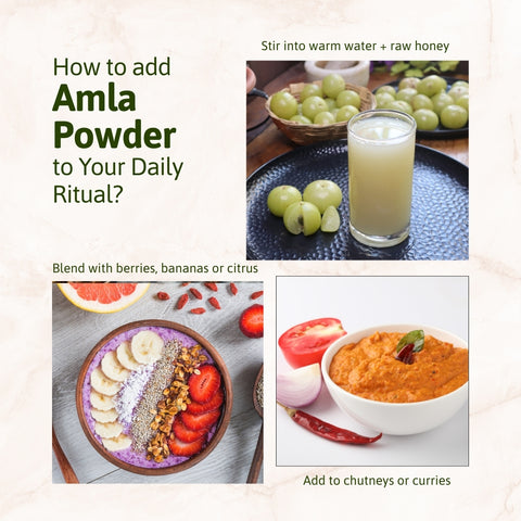 Amla Powder - Loaded with Vitamin C ( Sourced from Salem)