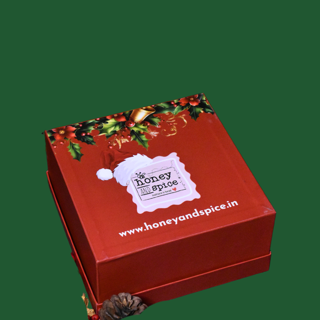 Christmas Indulgence Gift Box - A Cozy Blend of Festive Treats