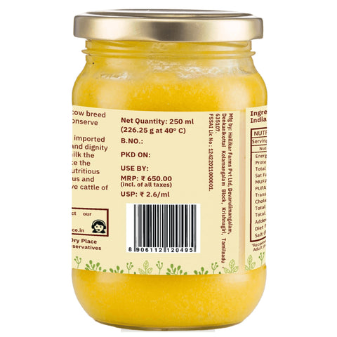 Agna A2 Desi Gir Cow Ghee - Hand Churned from Curd