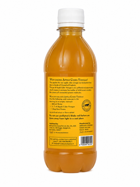 एप्पल साइडर विनेगर विद द मदर 500ml
