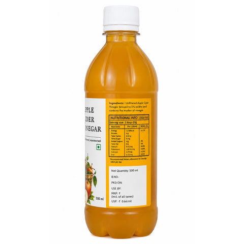 Apple Cider Vinegar With The Mother 500ml
