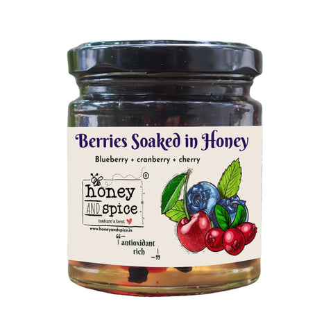 Berries Soaked in Honey