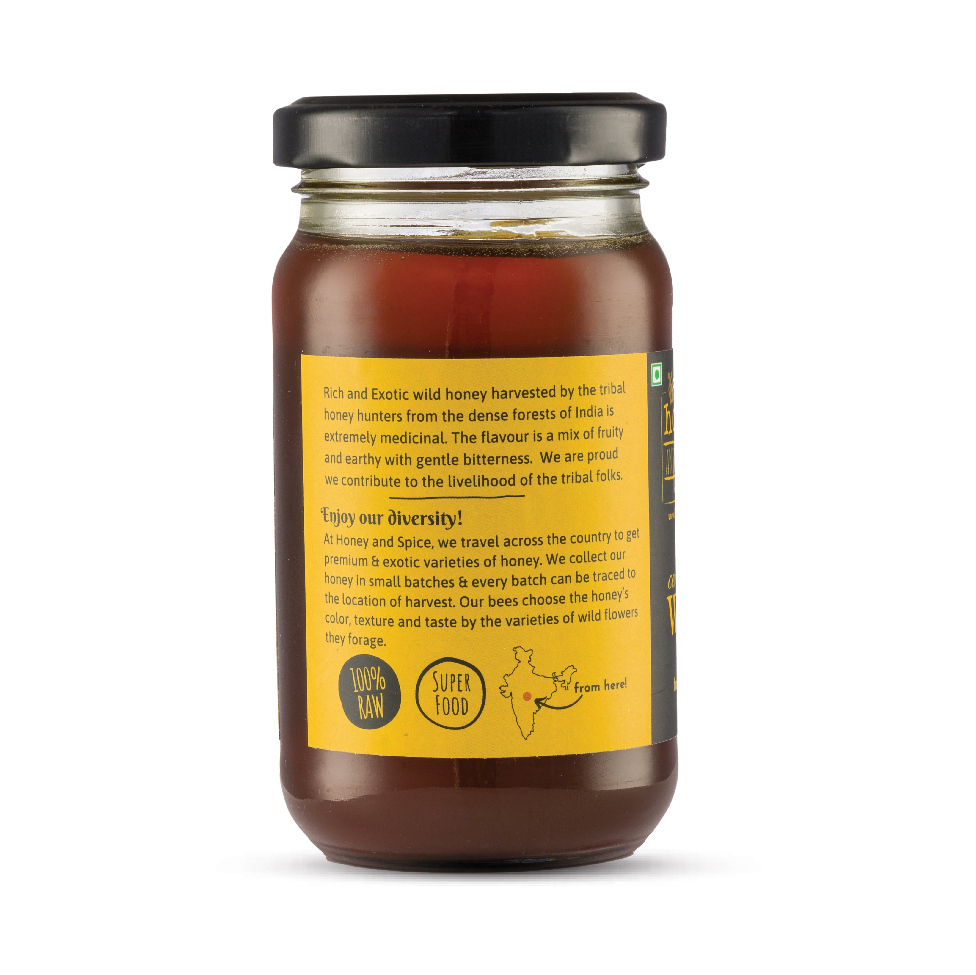 Central Indian Wild Honey Honey and Spice