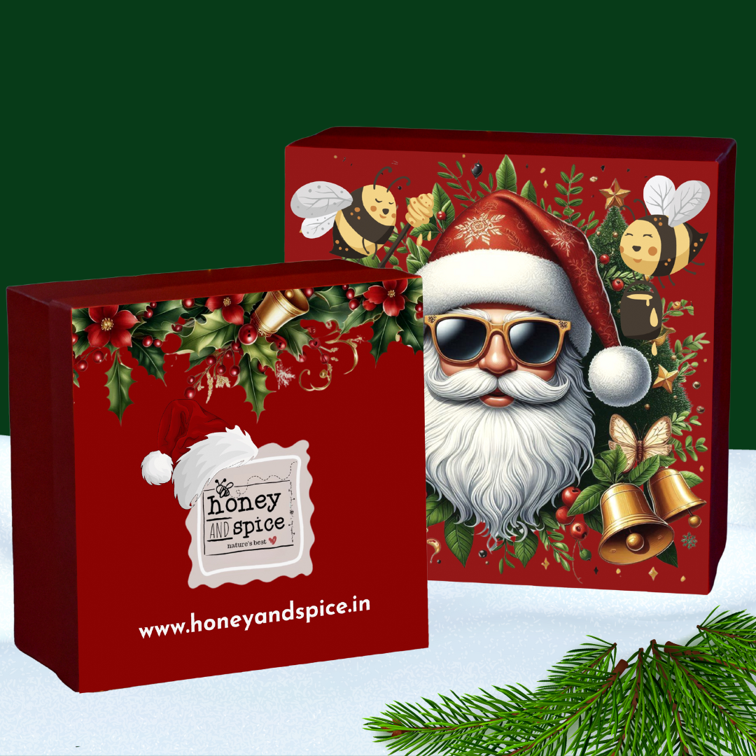 Christmas Indulgence Gift Box - A Cozy Blend of Festive Treats