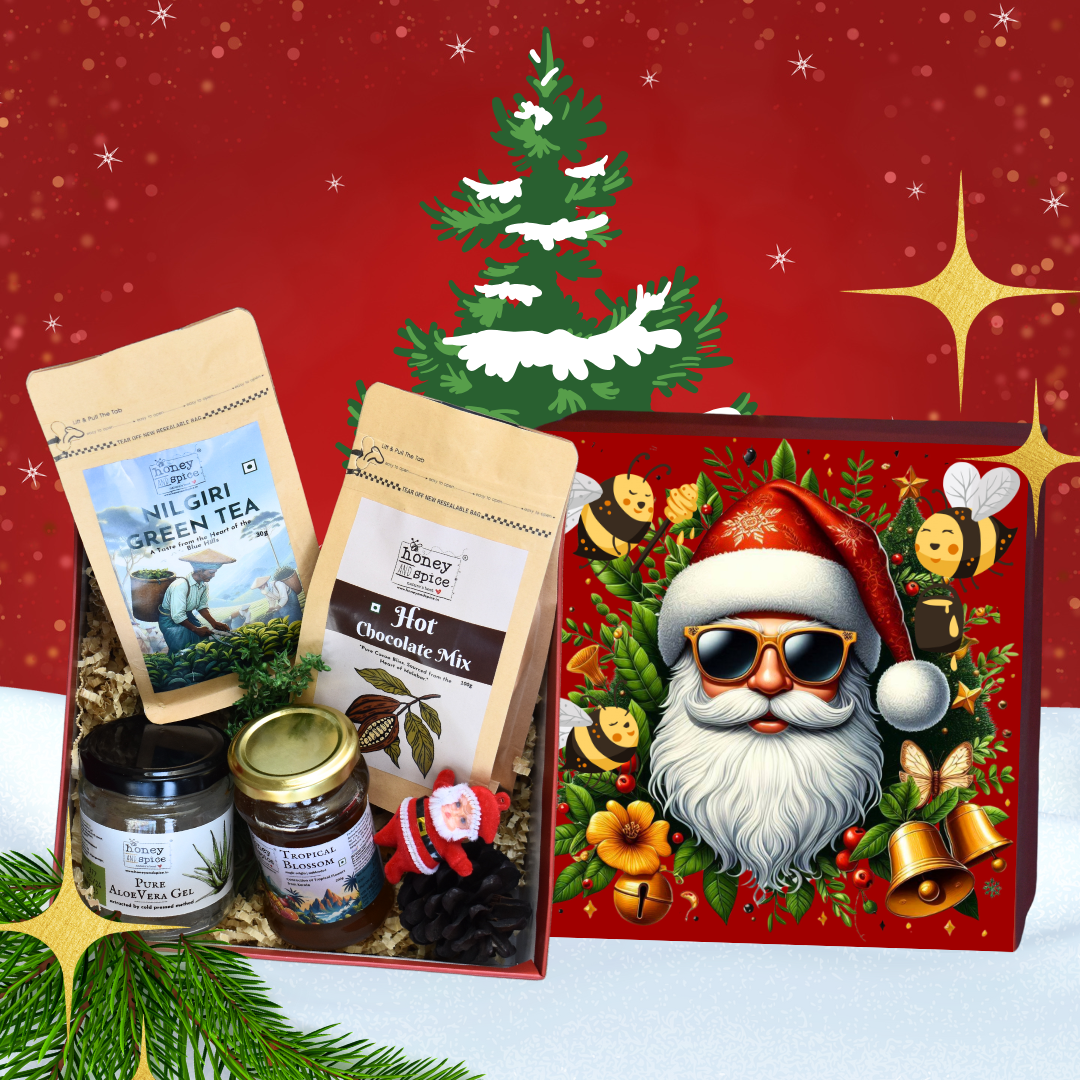 Christmas Indulgence Gift Box - A Cozy Blend of Festive Treats