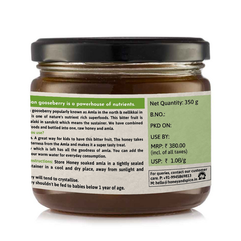 Honey Soaked Amla
