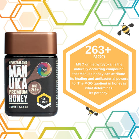 UMF 10+ Certified 100% Pure Manuka Honey MGO 263+ Sourced From New Zealand, Immunity Booster Honey, 350gm