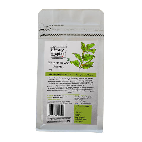 Whole Black Pepper