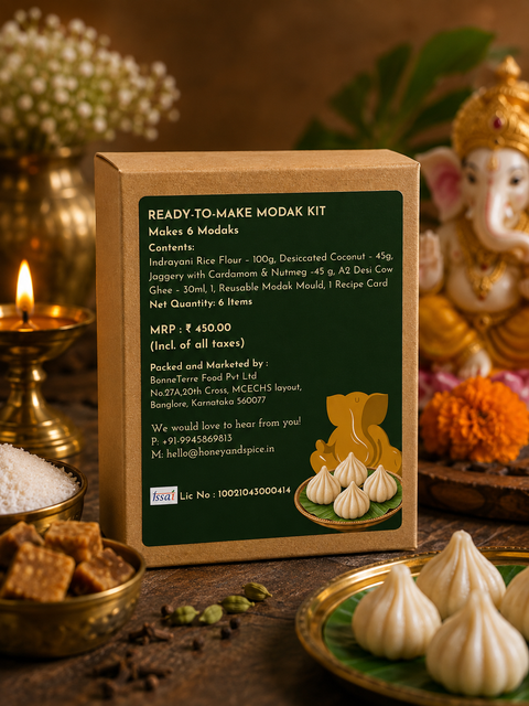Modak for Ganapathi Bappa - Ready-to-Make Modak Kit